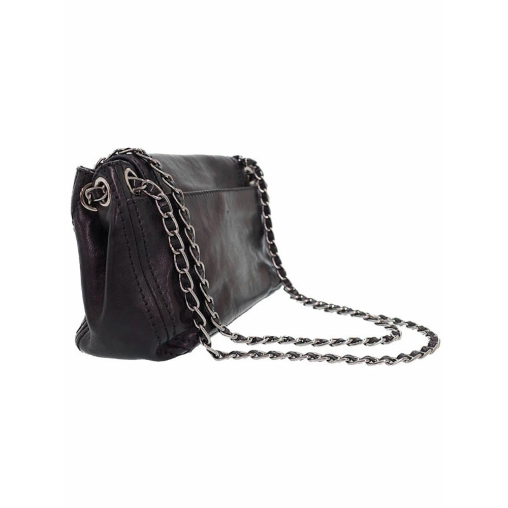Prada Leather Flap Chain Shoulder Bag black - Picture 2 of 9